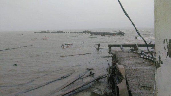 el-dia-despues-del-ciclon:-danos-y-mas-de-100-evacuados-en-el-sudoeste-bonaerense